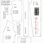 FREE Printable Barbie Doll Clothes Patterns Free Doll