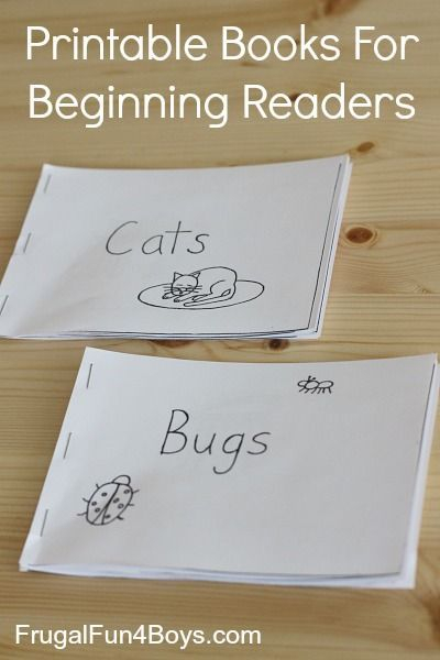 Free Printable Books For Beginning Readers Level 1 Easy 