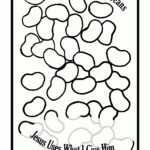Free Printable Jelly Bean Coloring Page Download Free