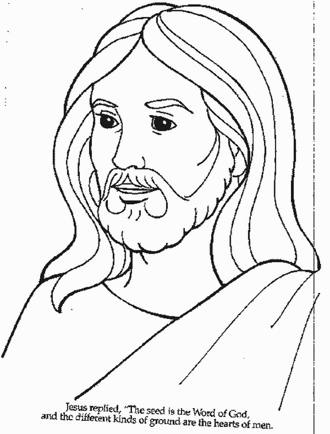 Free Printable Jesus Coloring Pages For Kids Jesus 