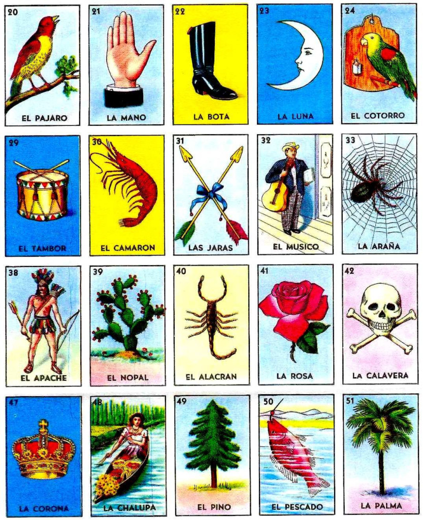 Printable Loteria Cards Pdf Free