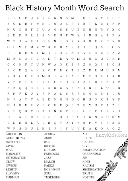 FREE Printable Martin Luther King Jr Word Search Puzzle 