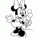 Free Printable Minnie Mouse Coloring Pages For Kids