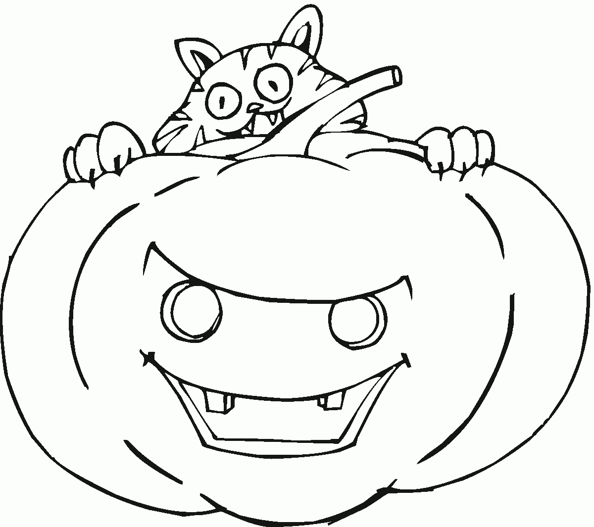 Free Printable Pumpkin Coloring Pages For Kids