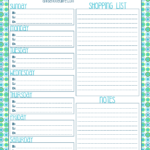 FREE Printable Recipe Card Meal Planner And Kitchen Labels