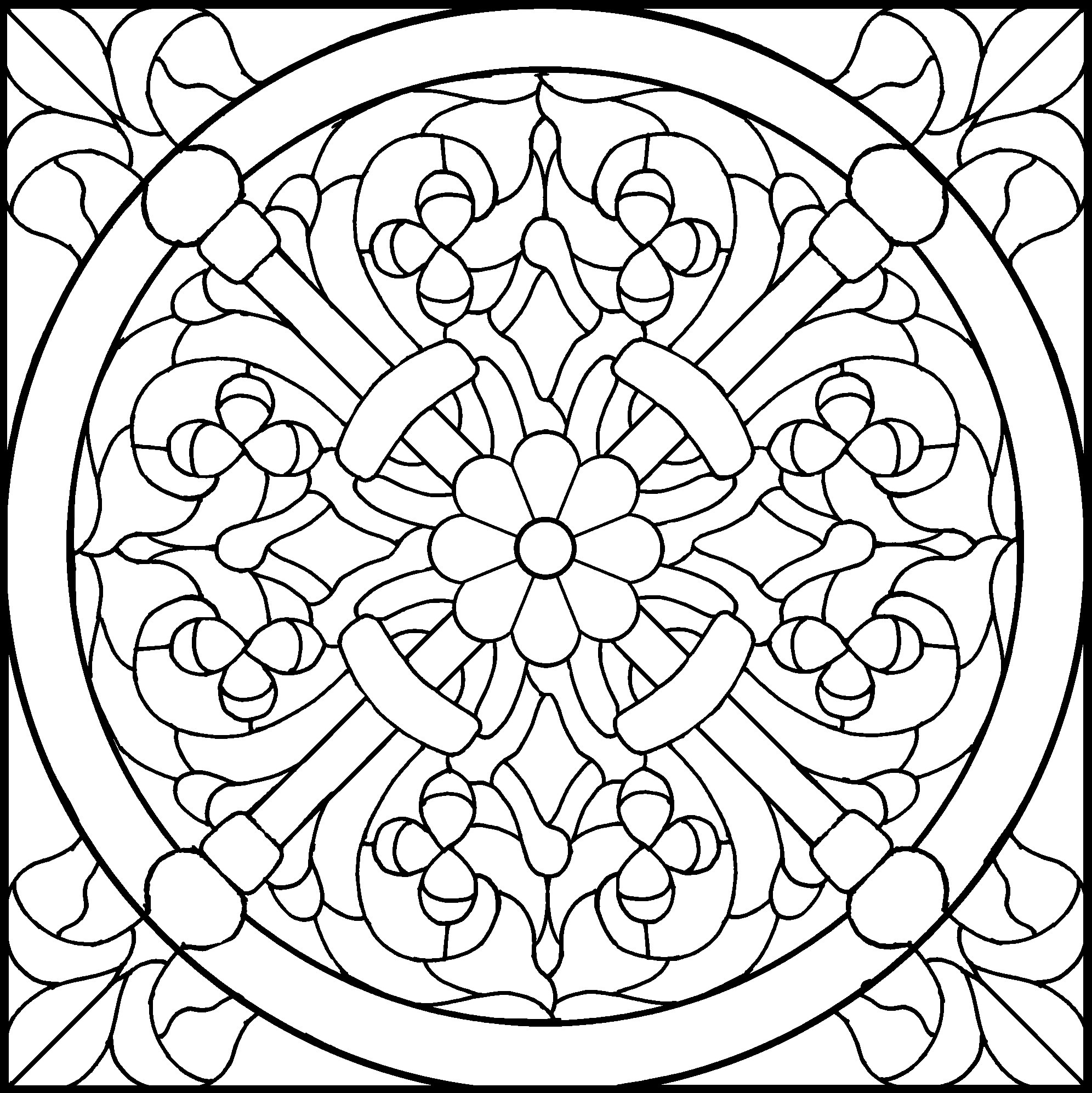 Free Printable Religious Stained Glass Patterns Free 