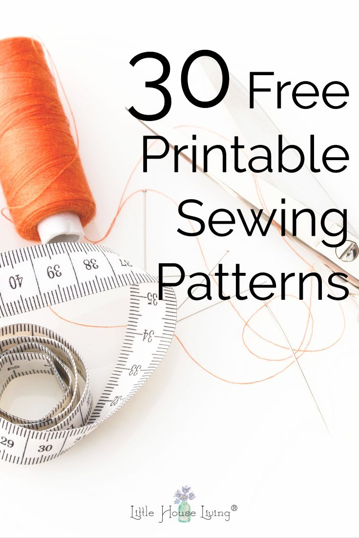 Free Printable Sewing Patterns