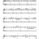 Free Printable Sheet Music For Piano Beginners Popular