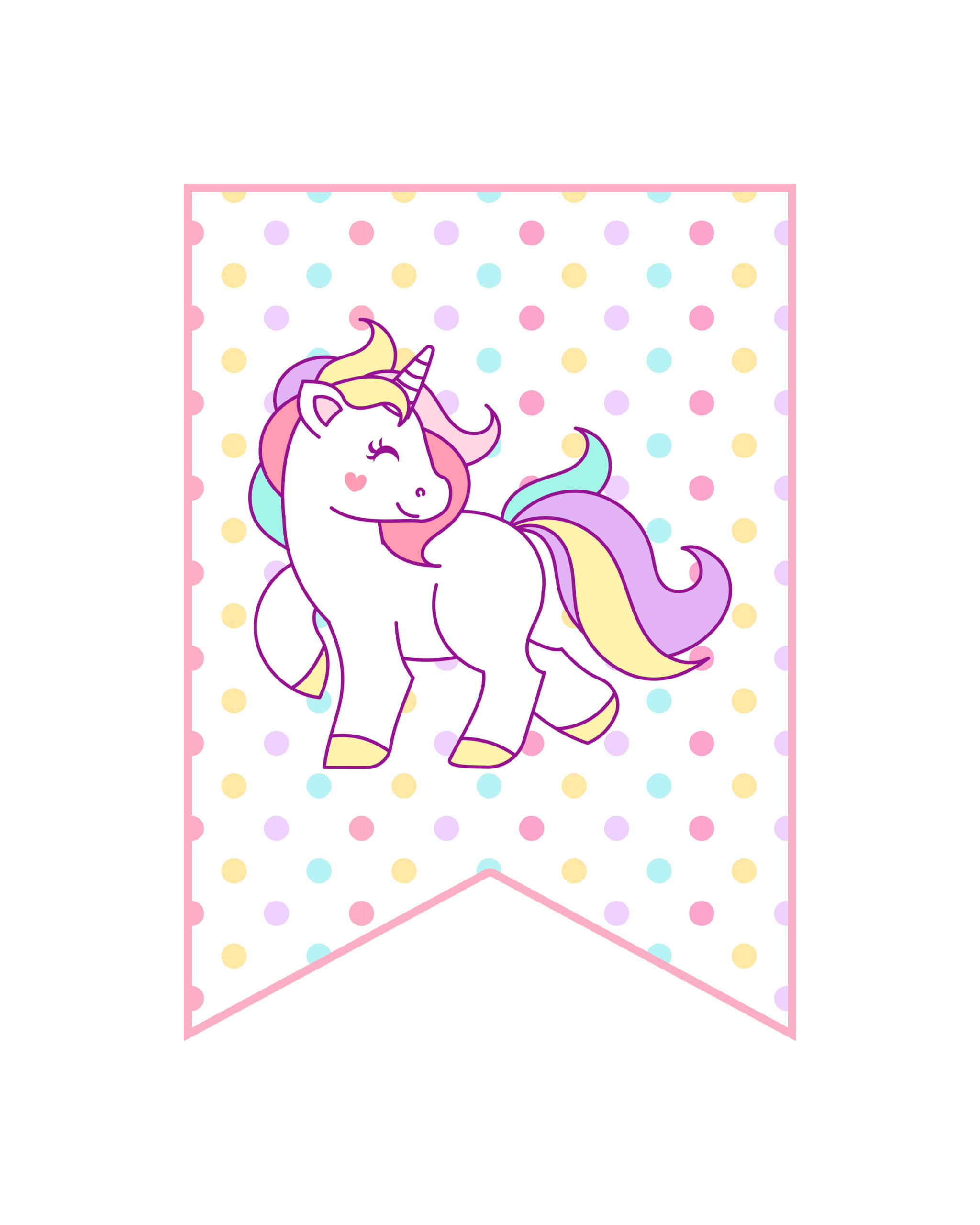 Free Printable Unicorn Party Decorations Pack The 