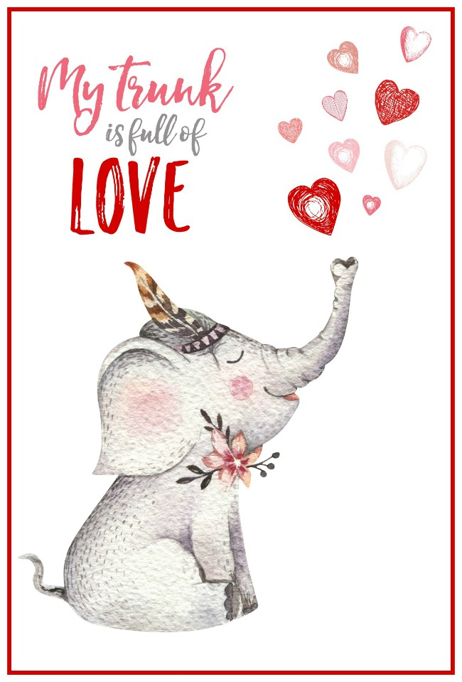 Free Printable Valentine s Day Cards And Tags Clean And 