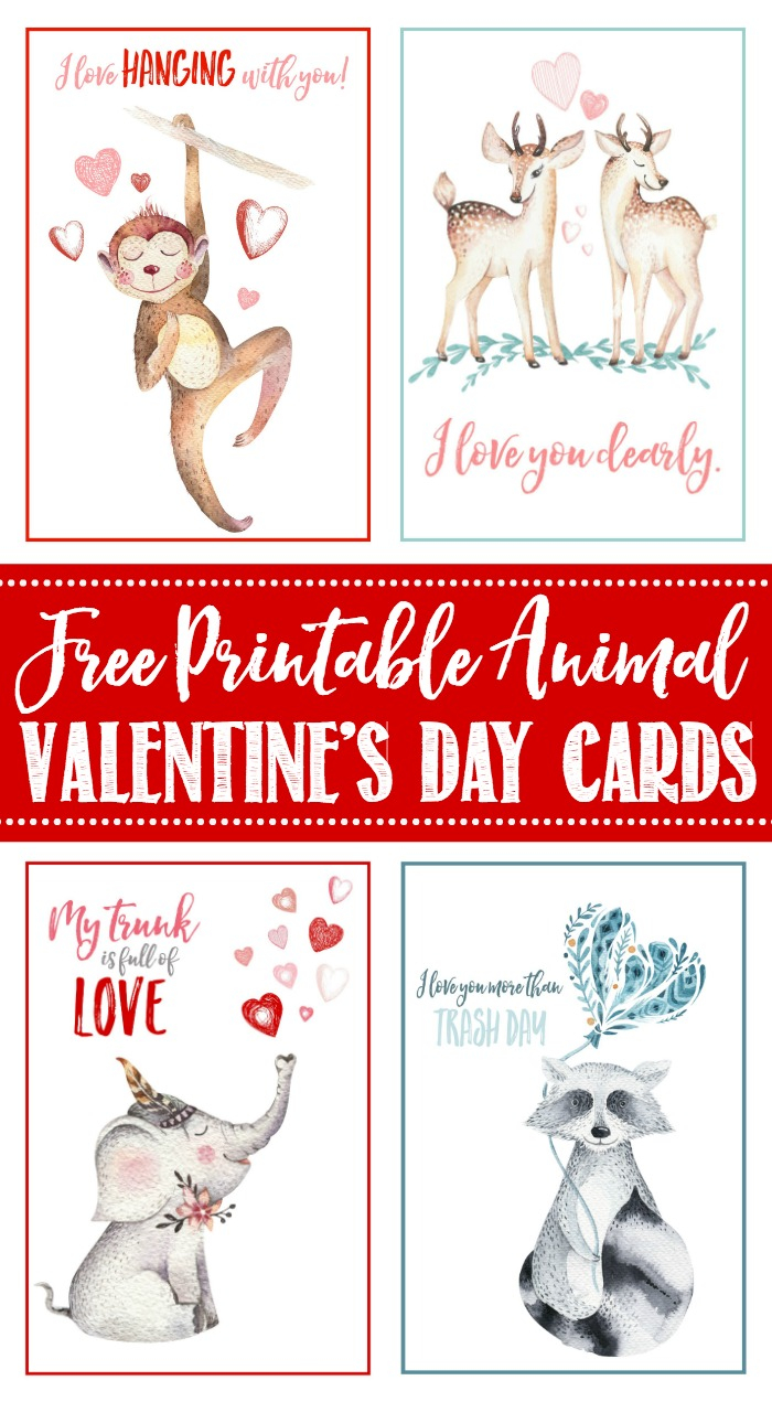 Free Printable Valentine s Day Cards And Tags Clean And 