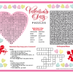 Free Printable Valentine S Day Puzzles Valentine
