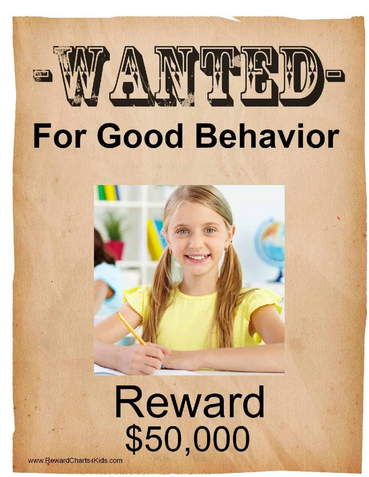 Free Printable Wanted Poster Template