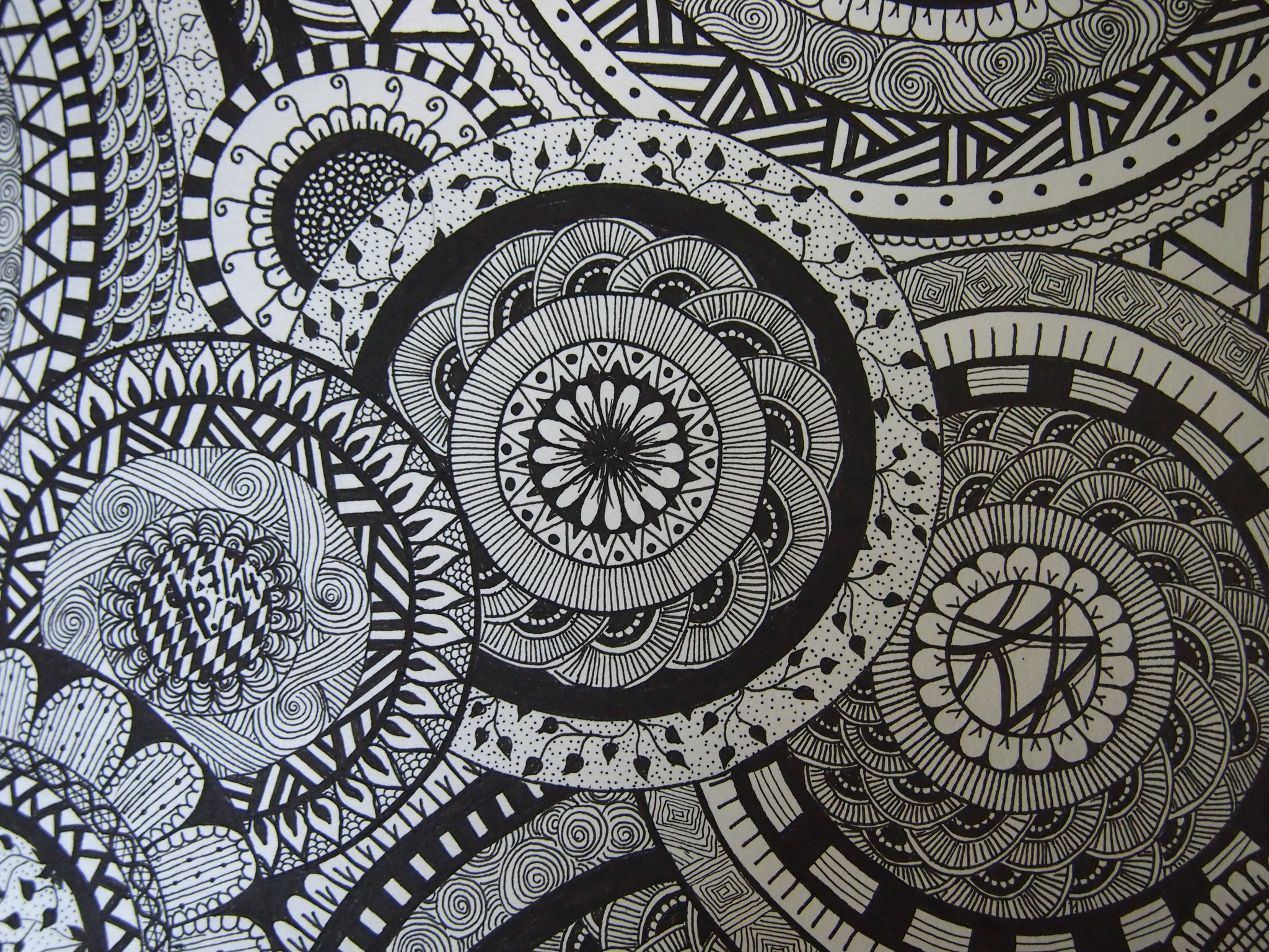 Free Printable Zentangle Coloring Pages For Adults