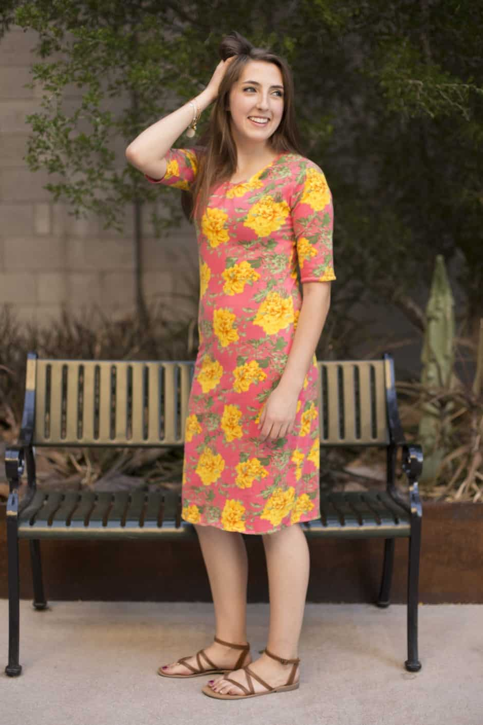 Free Shirt Dress Sewing Pattern The Perfect Women s Knit 