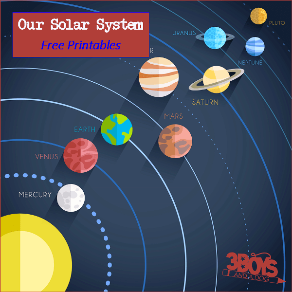 Free Solar System Printable Coloring Pages To Scale 3 