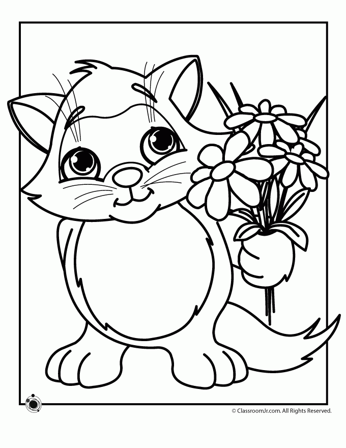 Free Spring Coloring Pages Download Free Clip Art Free 