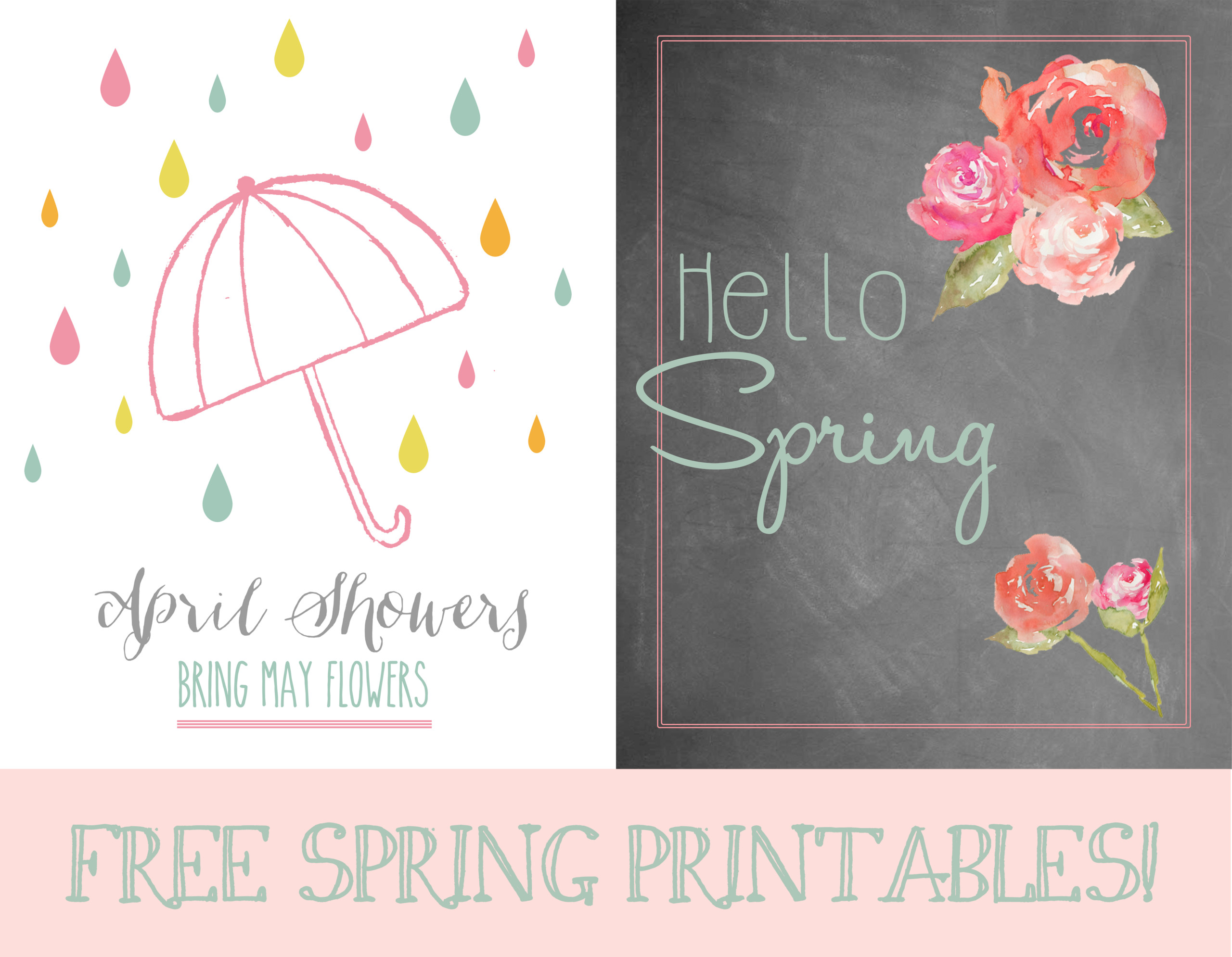 Free Spring Printables