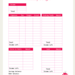 Free Template For Bills Due Monthly Example Calendar