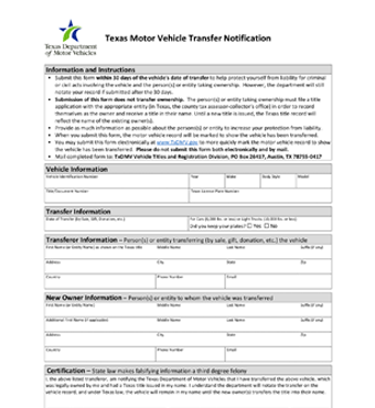 Free Texas Bill Of Sale Form PDF Template LegalTemplates