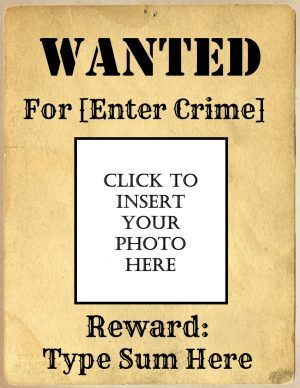 Free Wanted Poster Maker Make A Free Printable Wanted 