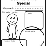 God Made Me Special Printable 1 Bible Lessons For Kids