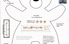 I m Re designing My FREE Plushie Bear Pattern free Bear