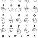 Image Result For Free Printable Sign Language Alphabet