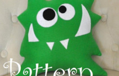 Items Similar To Monster Plush Pillow PDF Tutorial And