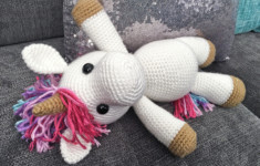 Jazzy The Unicorn Free Amigurumi Pattern Jess Huff