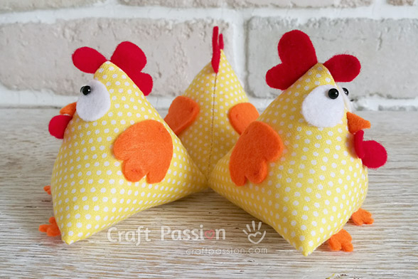 Lucky Chicken Pattern Free Sewing Pattern Craft Passion