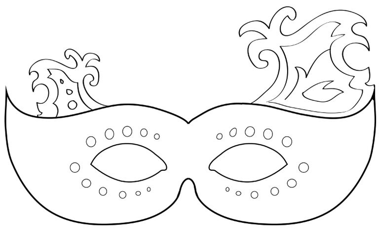 Mardi Gras Printable Mask Activity Ideas Mommy s Block 