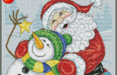 Merry Christmas Cross Stitch Pattern PDF XSD Download