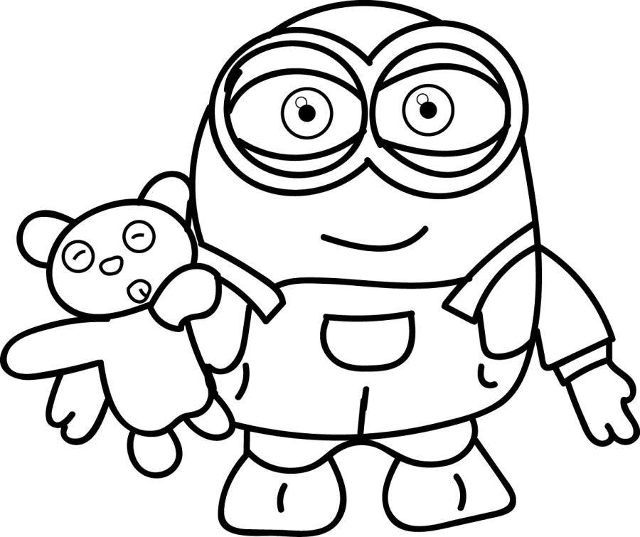 Minion Coloring Pages Best Coloring Pages For Kids