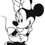 Minnie Mouse Coloring Pages Coloring Pages