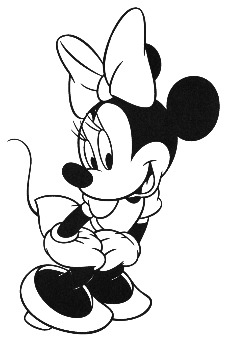 Minnie Mouse Coloring Pages Coloring Pages