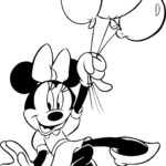 Minnie Mouse Coloring Pages Free Download On ClipArtMag