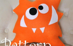 Monster Plush Pattern PDF Tutorial And Printable Templates