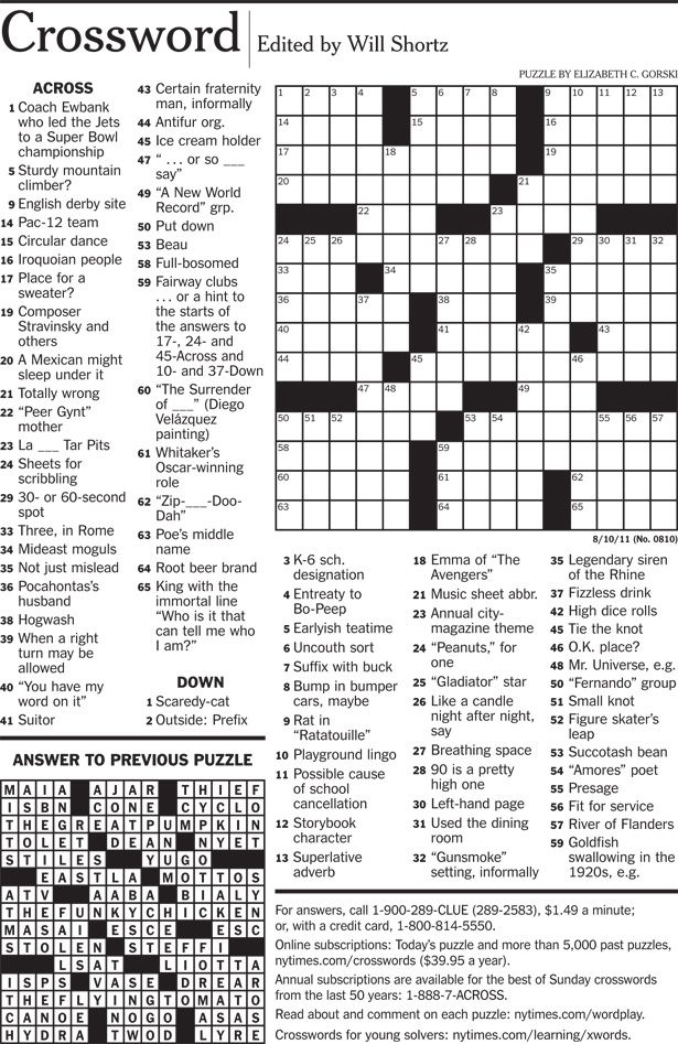 NYTimes Crosswords Crossword Crossword Puzzles 