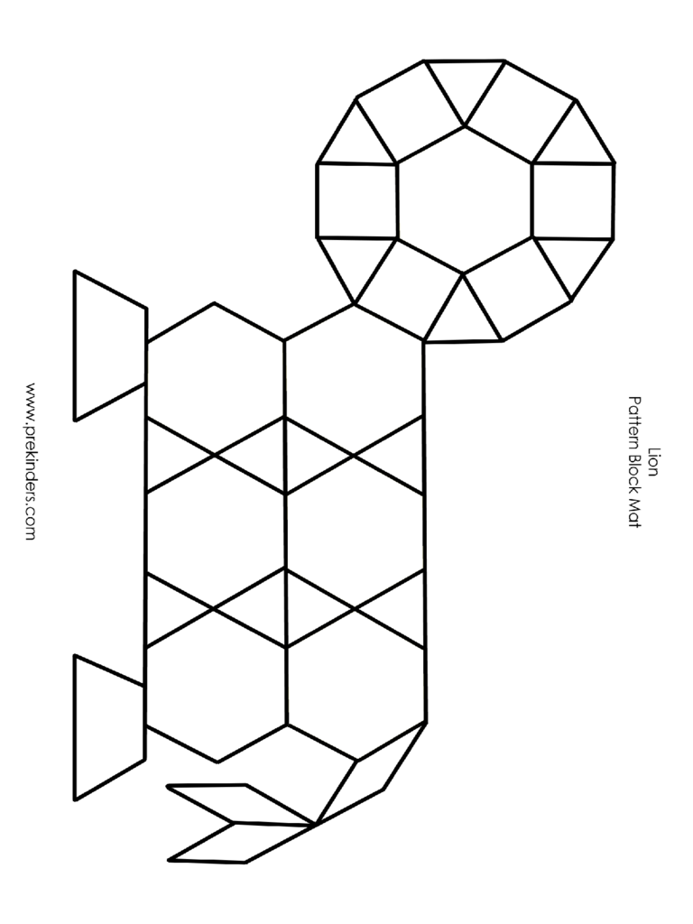 Pattern Block Templates 5 Free Templates In PDF Word 