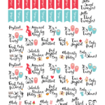 Pin On Happy Planning Printables