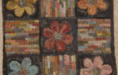 Primitive Rug Hooking Pattern Flowerbox