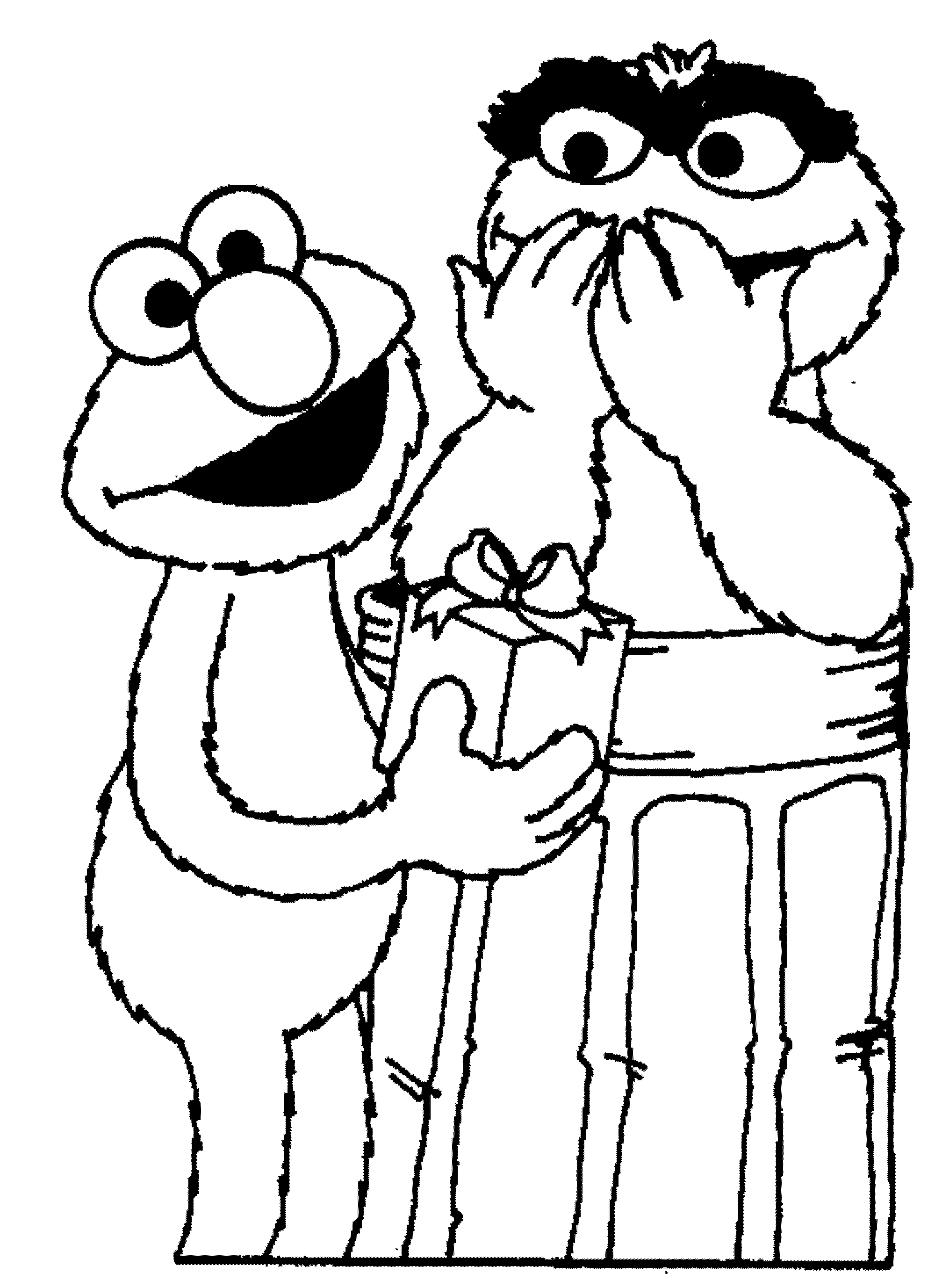 Print Download Elmo Coloring Pages For Children s Home 