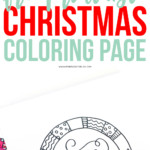Printable Christmas Coloring Page