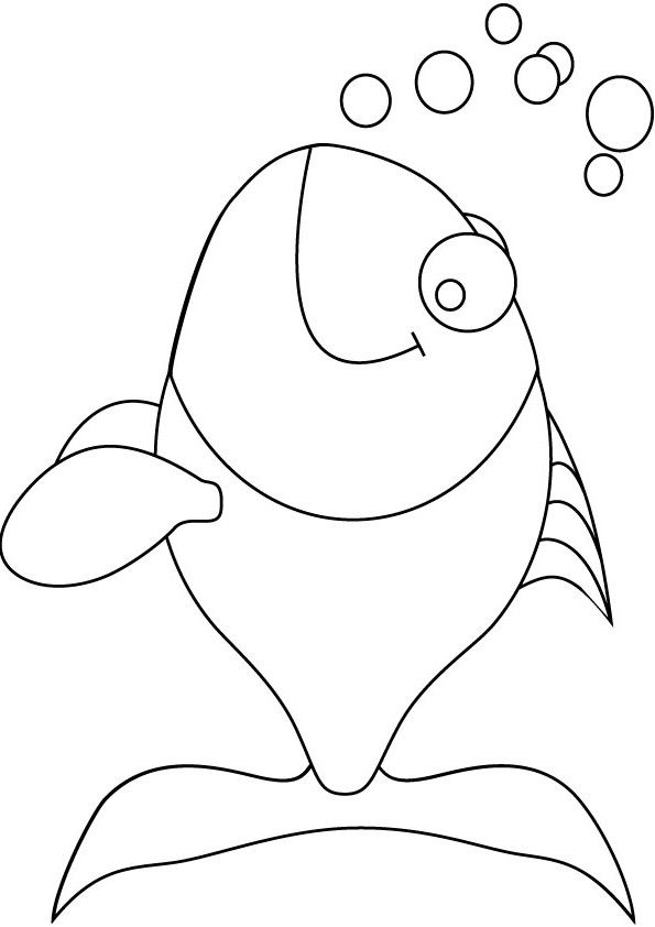 Printable Fish Pattern To Print This Handout Please 