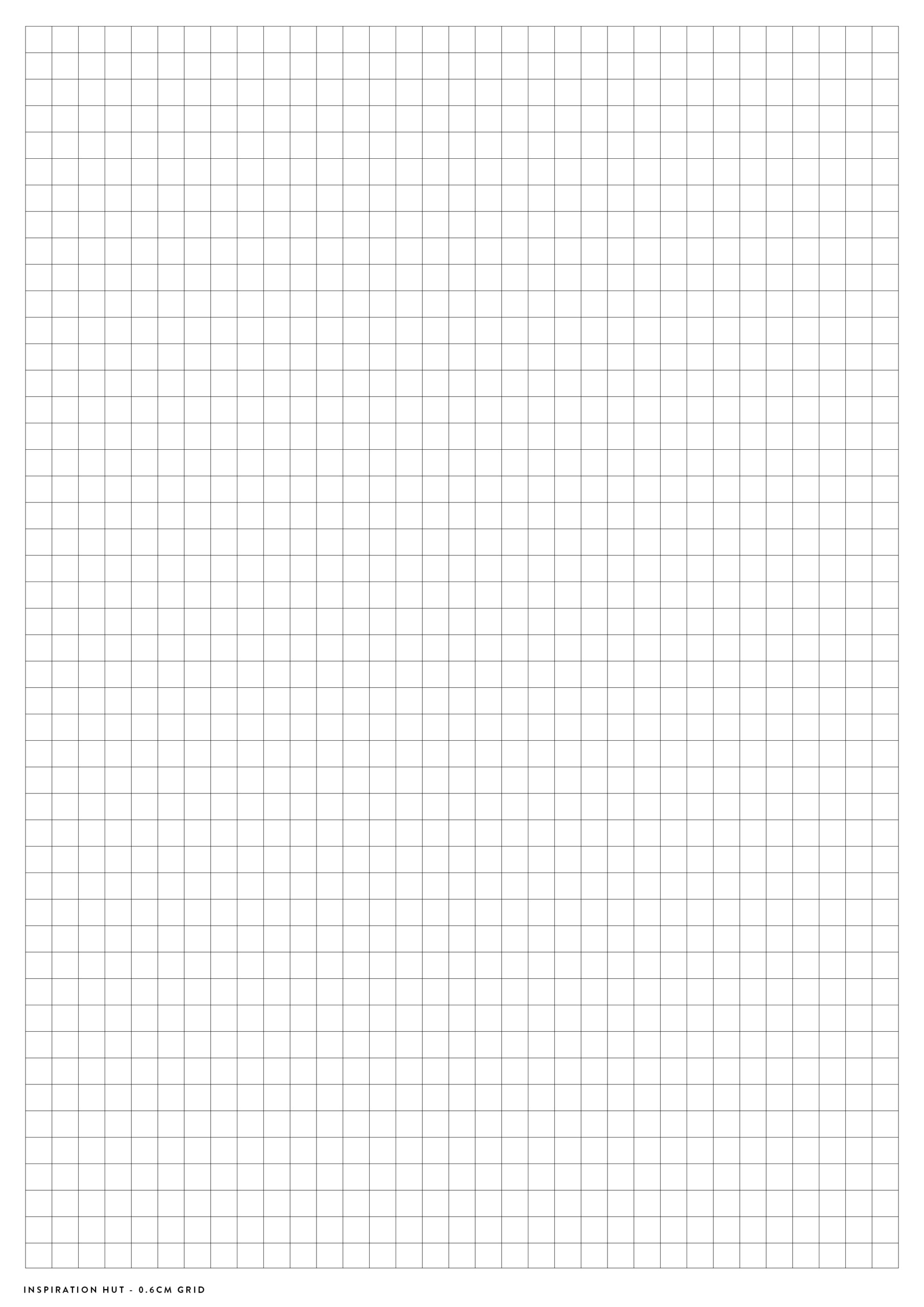 Printable Graph Grid Paper PDF Templates Inspiration Hut