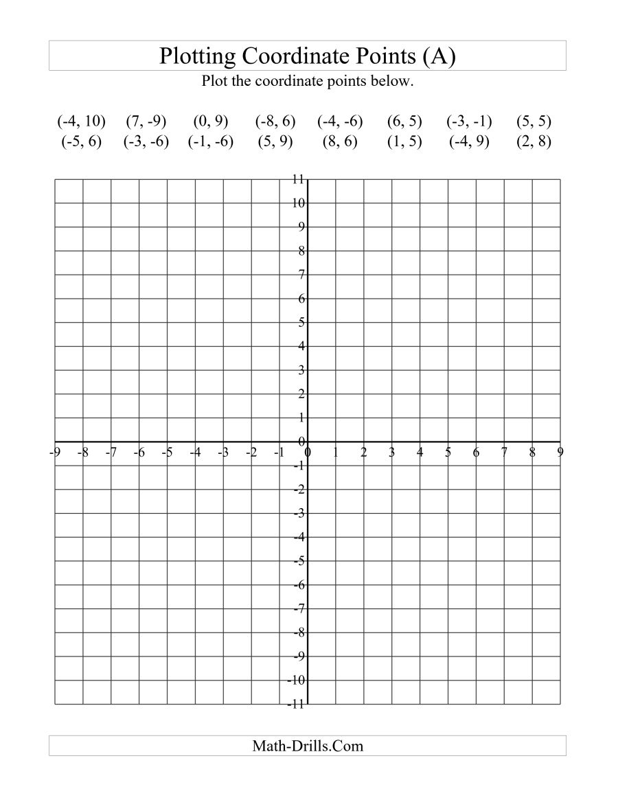 Printable Graphing Puzzles Printable Crossword Puzzles