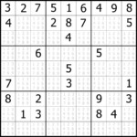 Printable Sudoku 4 Per Page Blank Printable Sudoku Free