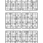 Printable Sudoku 6 To A Page Printable Sudoku Free