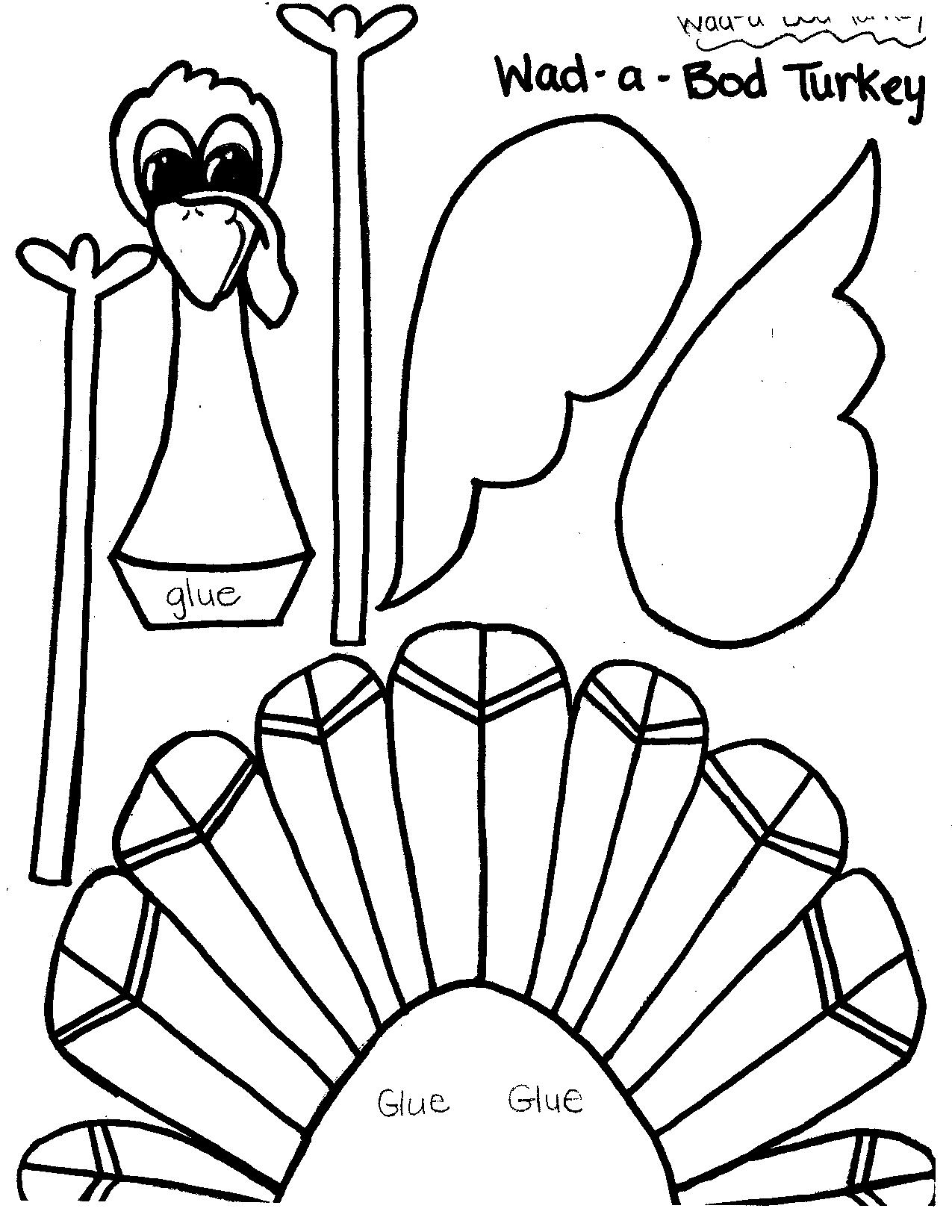 Printable Thanksgiving Crafts And Activities For Kids 